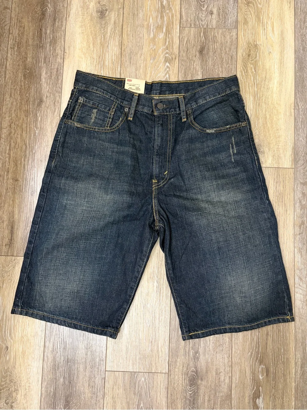 Levi's 569 Loose Straight Denim Jean Shorts